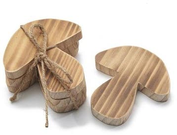 Houten Paddenstoelen 10 cm 3 stuks, Ophalen of Verzenden, Nieuw