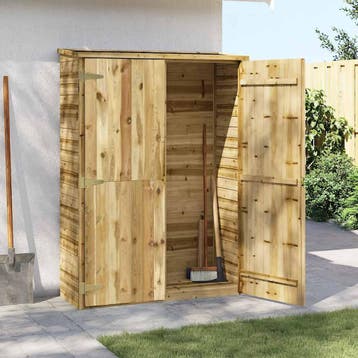 vidaXL Tuinschuur 123x50x171 cm geïmpregneerd grenenhout, Tuin en Terras, Verzenden, Nieuw