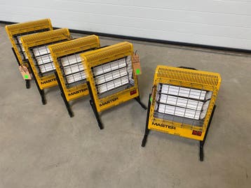2,4 Kw Master DESA heater, 230V (5 stuks voorradig), Ophalen of Verzenden, Gebruikt, 800 watt of meer, Kachel
