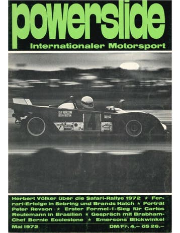 1972 POWERSLIDE MAGAZINE 05 DUITS, Nieuw, Author