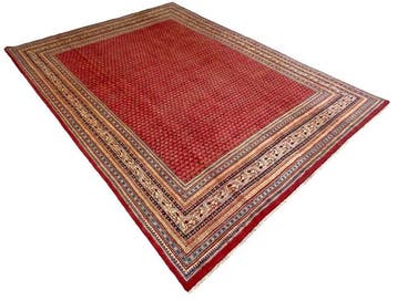 Indiase Mir-tapijt - all-over ontwerp - Vloerkleed - 360 cm, Nieuw