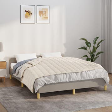 vidaXL Verzwaringsdeken 152x203 cm 7 kg stof, Verzenden, Nieuw