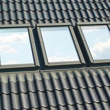 FAKRO 3-in-1 symmetrisch dakraamcombi 66x118 (218x118), Verzenden, Nieuw, Dakraam, Dubbelglas