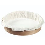 HoM Bakring Hout met Bakpapier Ø20x4cm 300st.**, Verzenden, Nieuw