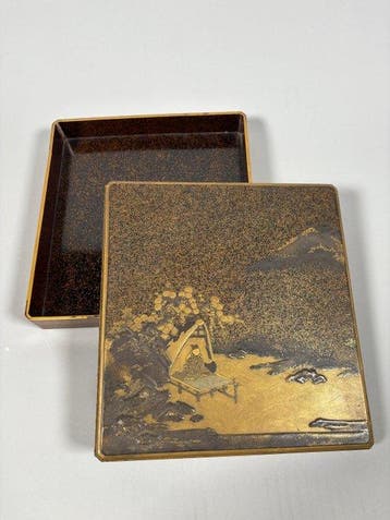Suzuribako - Hout, Lak - Japan - Edo Periode (1600-1868)