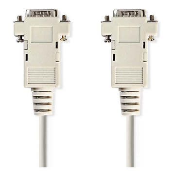 VGA kabel | Nedis | 2 meter (Ivoor), Audio, Tv en Foto, Verzenden, Nieuw
