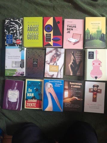 Arnon Grunberg - Lot met 15 romans, novellen en, Antiek en Kunst