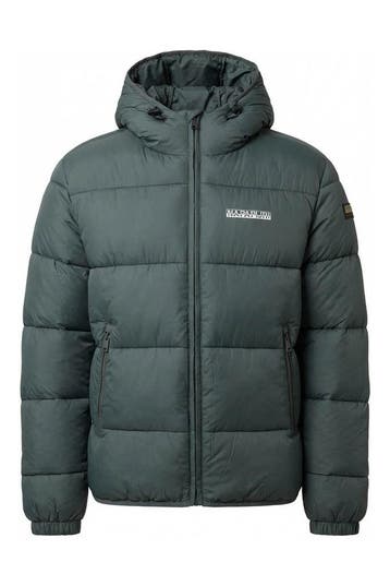 Napapijri Jas in maat M Groen, Verzenden, Zo goed als nieuw, Overige kleuren, Napapijri