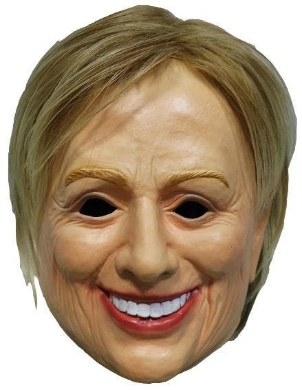 Hillary Clinton masker (vrouwenmasker met blond haar), Kleding | Dames, Carnavalskleding en Feestkleding, Nieuw, Verzenden