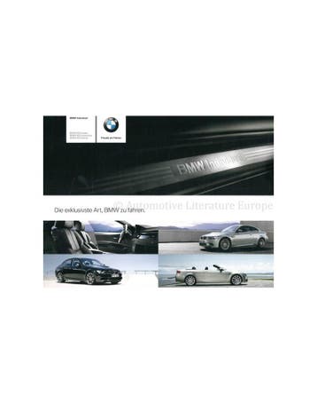 2009 BMW M3 INDIVIDUAL BROCHURE DUITS, Boeken, Nieuw, BMW, Author