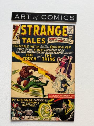 Strange Tales #128 - Early Quicksilver & Scarlet Witch, Nieuw