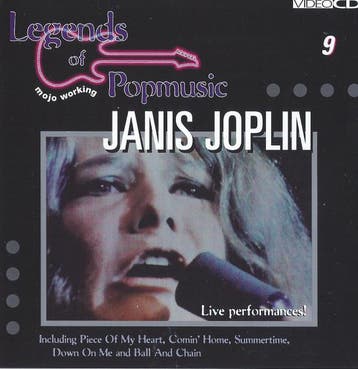 cd - Janis Joplin - Legends Of Popmusic 09, Verzenden, Zo goed als nieuw