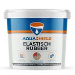 Aquashield Aquashield elastisch rubber 10 kg, zwart, emmer, Verzenden, Nieuw