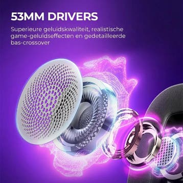 Gaming Headset met Microfoon – Bedraad – PS5 PS4 Xbox PC –, Ophalen of Verzenden, Zo goed als nieuw