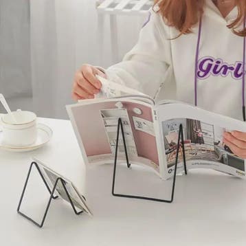 Stijlvolle IJzeren Display Standaard voor Magazines, Boeken, Huis en Inrichting, Verzenden, Nieuw