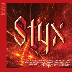 cd - Styx - Icon, Verzenden, Zo goed als nieuw