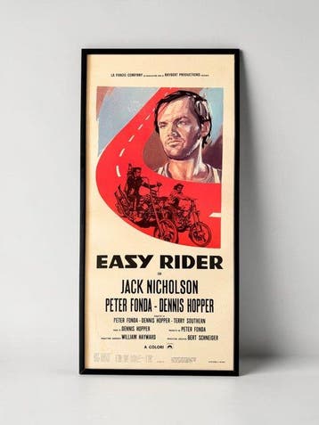 Original Italian Movie Poster - Easy Rider - 1970 - Jack, Nieuw