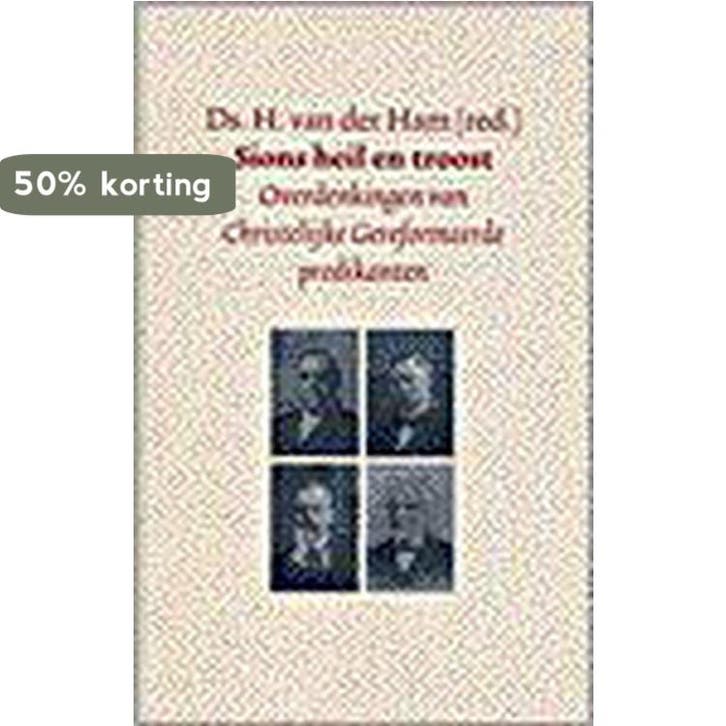 SIONS HEIL EN TROOST 9789061404767 VAN DEN HAM, Boeken, Godsdienst en Theologie, Zo goed als nieuw, Verzenden