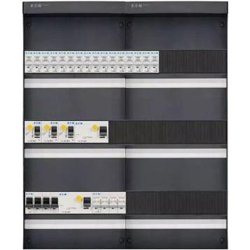 Eaton groepenkast, 16 groepen, 3 aardlekschakelaars 2-P,, Ophalen of Verzenden, Nieuw