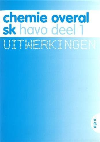 Chemie overal SK Havo deel 1 uitwerkingen, Verzenden, Nieuw