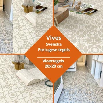 Portugese tegels - Portugese badkamertegels - Vives Svenska, Verzenden, Keramiek, Nieuw, 20 tot 40 cm
