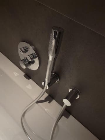 Handdoucheset tbv inbouwkraan - 0014, Ophalen, Nieuw, Chroom, Kraan