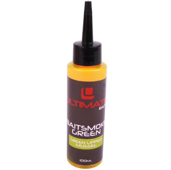 Ultimate Baits Baitsmoke Green 100ml, Watersport en Boten, Hengelsport | Algemeen, Overige typen, Nieuw, Verzenden