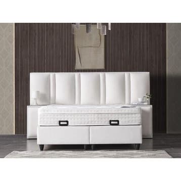 Opberg Boxspring Derby, Ophalen of Verzenden, Nieuw, Tweepersoons