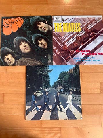 Beatles - The Beatles – Abbey Road / Rubber Soul / Please, Nieuw in verpakking