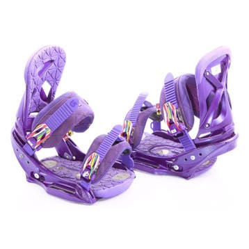 S snowboard bindingen BURTON LEXA EST, THE CHANNEL, Purple (, Verzenden, Gebruikt