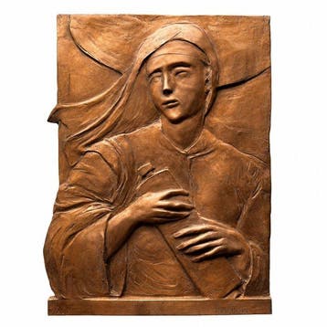 Christelijke voorwerpen - Koper - 1980-1990 - Maria