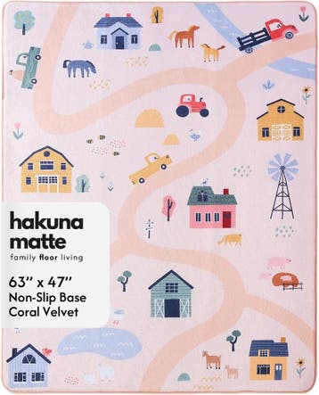 Fluweelzachte Babymat 160x120 - Retoertje.nl 40% korting, Ophalen of Verzenden, Zo goed als nieuw