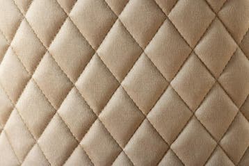 Barokke stoel CASTLE DELUXE beige fluweel goud roestvrij, Ophalen of Verzenden, Nieuw