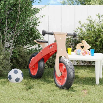 vidaXL Loopfiets voor kinderen met luchtbanden rood, Kinderen en Baby's, Verzenden, Nieuw