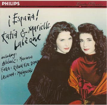 cd - Katia &amp; Marielle LabÃ¨que - Â¡EspaÃ±a!, Verzenden, Zo goed als nieuw