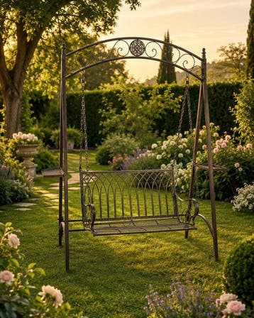 XL Swing Bench - Bank - Metaal
