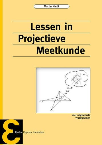 9789050410311 Epsilon uitgaven 26 - Lessen in projectieve..., Verzenden, Nieuw, M. Kindt
