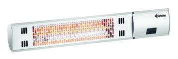 Terras-verwarmer | Aluminium | W2000 E | 2kW | Wandmontage |, Verzenden, Nieuw in verpakking
