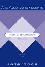 Jurisprudentie Media- & informatierecht 1976-2005 / Ars, Verzenden, Zo goed als nieuw