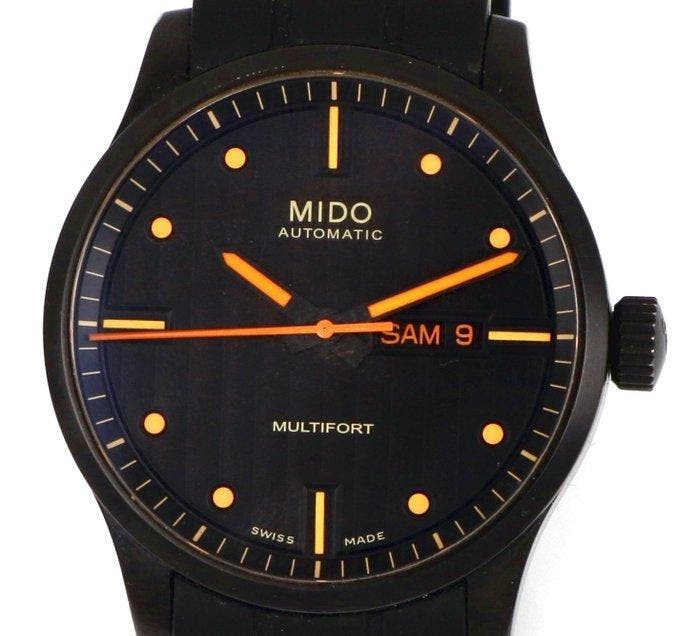 Mido - Multifort Black PVD Special Edition - Zonder, Sieraden, Tassen en Uiterlijk, Horloges | Heren