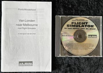 Van Londen naar Melbourne Flight Simulator PC Game Jewel, Verzenden, Nieuw