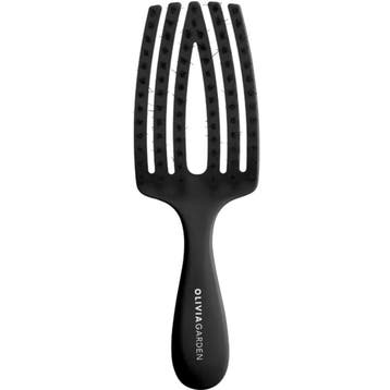 Olivia Garden   FingerBrush Care Mini Black, Sieraden, Tassen en Uiterlijk, Uiterlijk | Haarverzorging, Verzenden, Nieuw