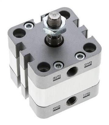ISO 21287 Compacte Dubbelwerkende Cilinder 40-5mm -, Verzenden, Nieuw