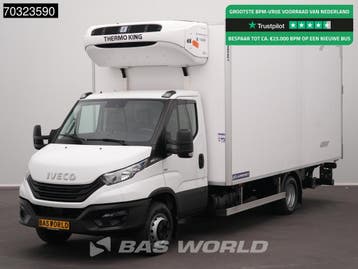 Iveco Daily 72C21 3.0L Automaat Laadklep Koelwagen 210PK Dub, Automaat, Stof, Gebruikt, Euro 6