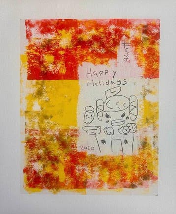 Adam Handler (1986) - Happy Holidays ( Red x Yellow )