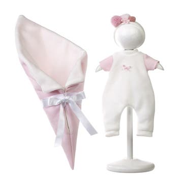 Llorens kledingset en accessoires Ice roze voor poppen va..., Ophalen of Verzenden, Nieuw