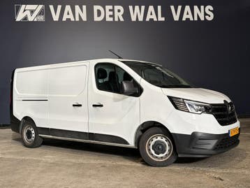 Renault Trafic 2.0 dCi 131pk L2H1 Euro6 Airco | 2x zijdeur |, Stof, Gebruikt, Renault, Wit