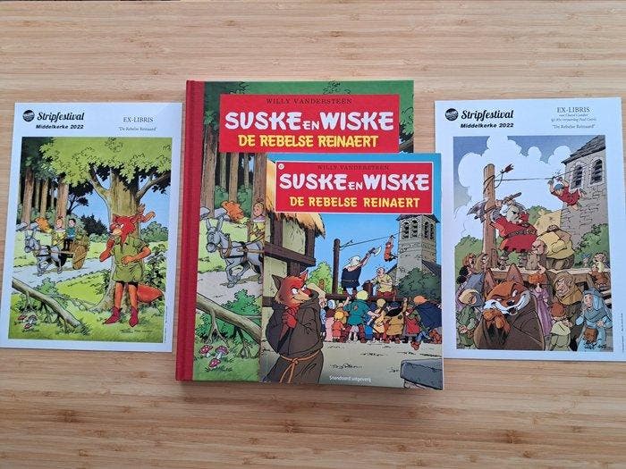 Suske en Wiske - De rebelse reinaert - Middelkerke /, Boeken, Stripboeken