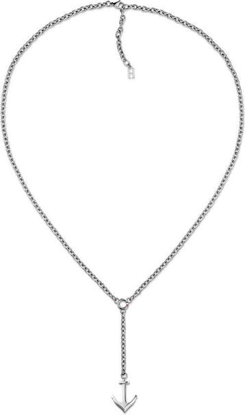 Tommy Hilfiger TJ2700921 Collier - Zilverkleurig - Staal 71, Verzenden, Nieuw