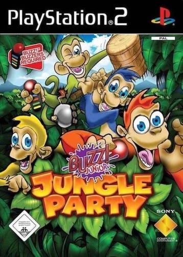 Buzz! Junior Jungle Party (Losse CD) (PS2 Games), Ophalen of Verzenden, Zo goed als nieuw